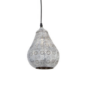 Orientálna závesná lampa šedá - Billa Dia