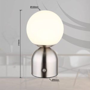 Nabíjateľná stolná lampa Julsy LED
